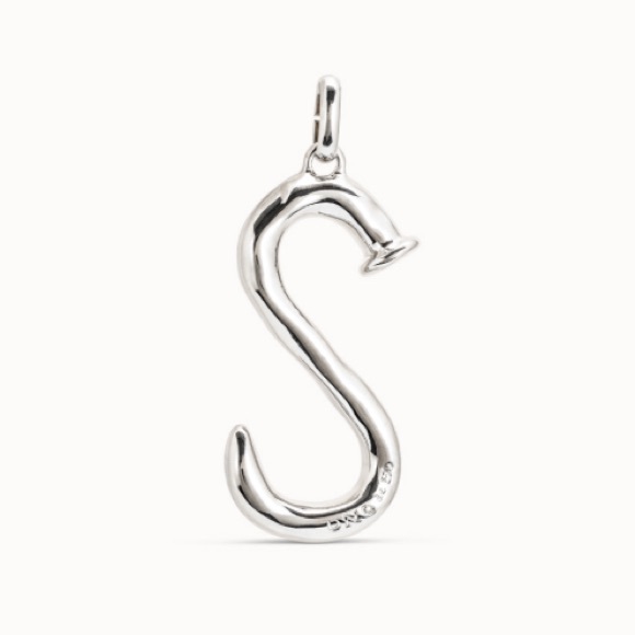 Uno de 50 • Initial S • Silver plated • Large - Picture 1 of 10